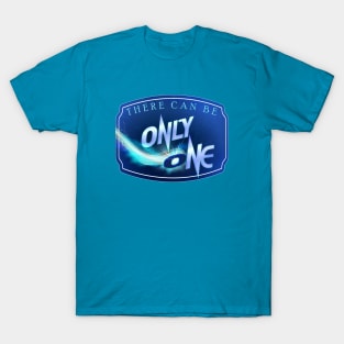 There Can Be Only One -Funny Ice Hockey Parody T-Shirt